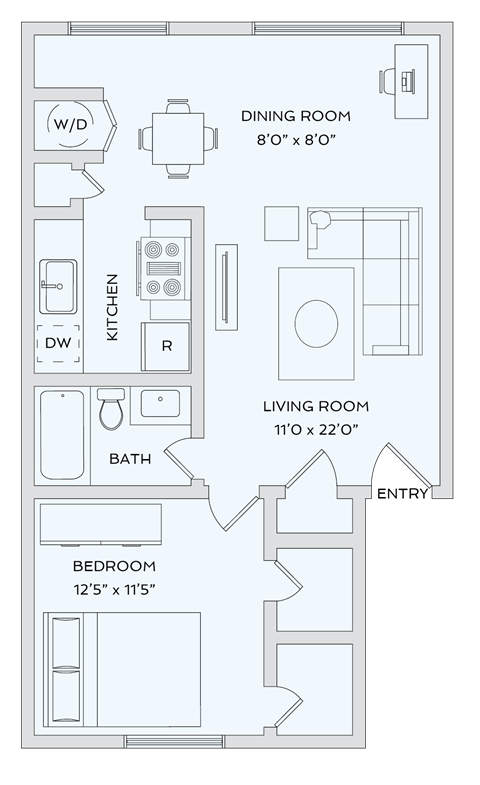 Lake Castleton Apartment Homes | Indianapolis, IN | Floor Plans